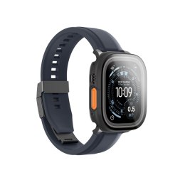Szkło ochronne z etui na Apple Watch UItra 3 49 mm Radix - czarne