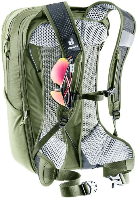 Plecak rowerowy Deuter Race Air 14 + 3, mineral/glove
