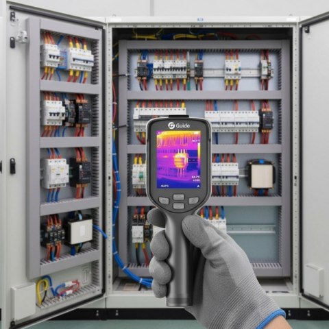 GUIDE SENSMART KAMERA TERMOWIZYJNA, 384X288PX, TECHNOLOGIA SUPERIR, WYŚWIETLACZ 3,5", 12H PRACY, WYTRZYMAŁA I NIEZAWODNA E4