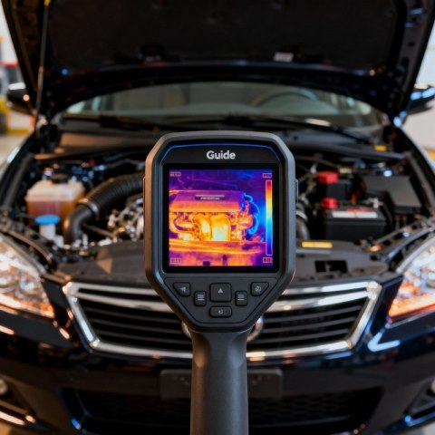 GUIDE SENSMART KAMERA TERMOWIZYJNA, 384X288PX, TECHNOLOGIA SUPERIR, WYŚWIETLACZ 3,5", 12H PRACY, WYTRZYMAŁA I NIEZAWODNA E4