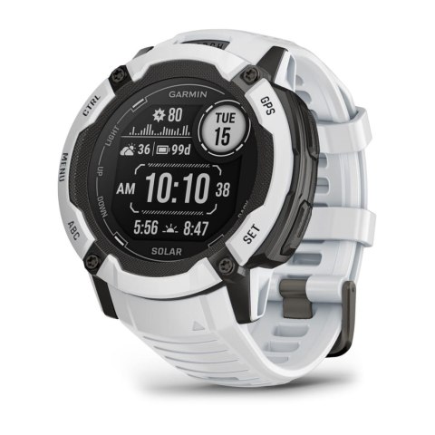 Zegarek Garmin Instinct 2X Solar, 50mm Mleczny Kwarc