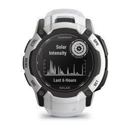 Zegarek Garmin Instinct 2X Solar, 50mm Mleczny Kwarc
