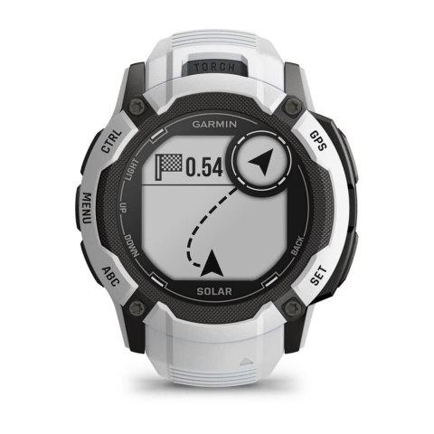 Zegarek Garmin Instinct 2X Solar, 50mm Mleczny Kwarc