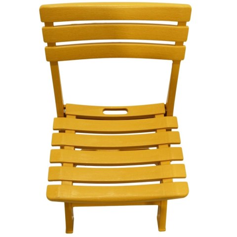 ZESTAW 4 KRZESEŁ CATERINGOWYCH SKŁADANYCH PLASTIKOWYCH KOMODO BEŻOWE