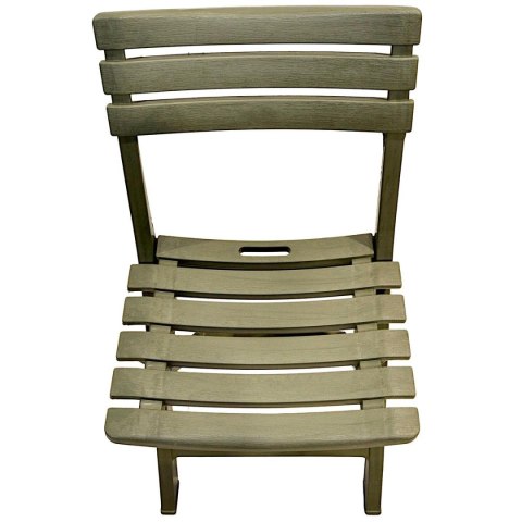 ZESTAW 4 KRZESEŁ CATERINGOWYCH SKŁADANYCH PLASTIKOWYCH KOMODO ZIELONE