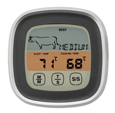 CATTARA Termometr do grilla z sondą, 7,5x7,5 cm