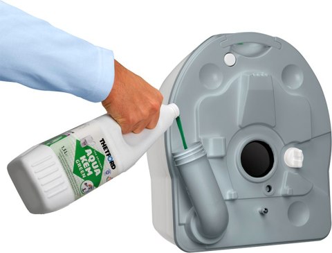 Toaleta turystyczna THETFORD EXCELLENCE 21L przenośna z pompką elektryczną 92306