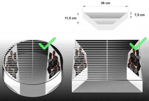 CATTARA Box do grillowania pośredniego 2 szt