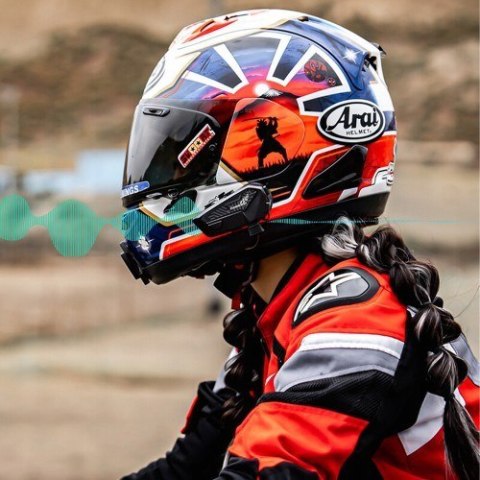 Interkom motocyklowy FreedConn F1 Plus V2 EU BT 5.4+EDR zasięg do 500m MÓWI PO POLSKU