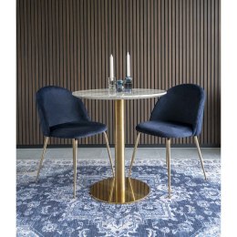 Krzesło Geneve granatowe VIC/ złote