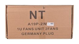 Panel wentylatorów A19P-2W do szafy rack Eprado (OUTLET)