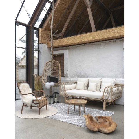 Stolik kawowy Jammu 60cm mango naturalny