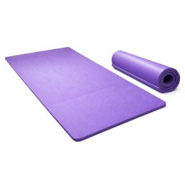 Mata gimnastyczna 210x110 cm, XXL, fioletowa