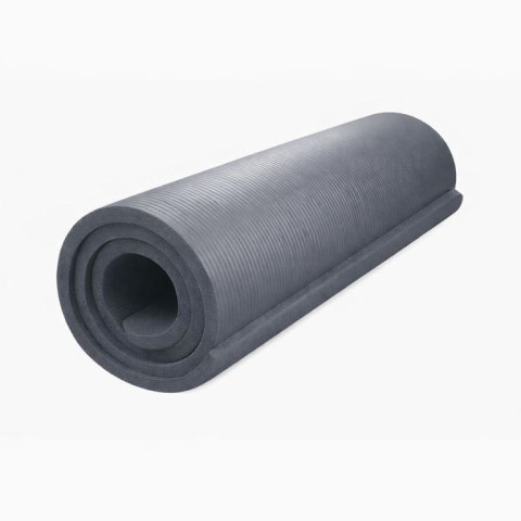 Mata gimnastyczna 210x110 cm, XXL, szara