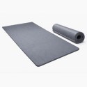 Mata gimnastyczna 210x110 cm, XXL, szara