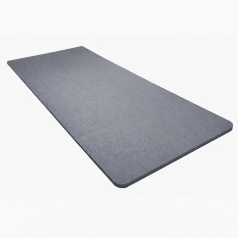 Mata gimnastyczna 210x110 cm, XXL, szara