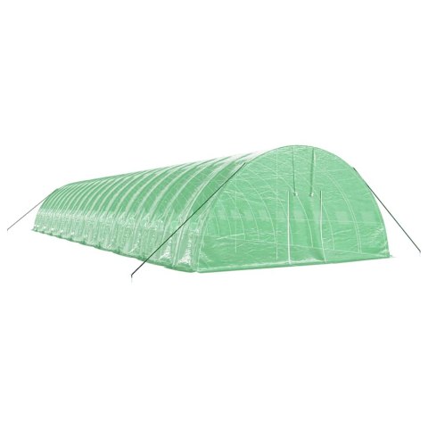 Szklarnia ze stalową ramą, zielona, 120 m², 20x6x2,85 m