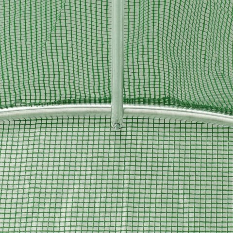 Szklarnia ze stalową ramą, zielona, 36 m², 6x6x2,85 m