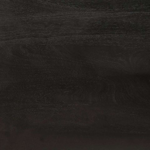 Bufet 2 pcs Czarny i złoto 60 x 33 x 75 cm Drewno z mango