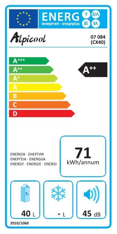Box chłodzący FREEZE Kompresor - 40l 230/24 / 12V -20 ° C