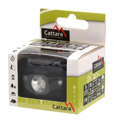 Reflektor LED 80lm czarny