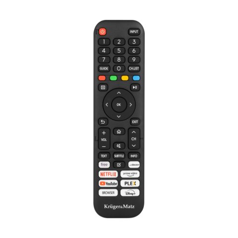 Telewizor Kruger&Matz 32" HD smart DVB-T2/S2 H.265 Hevc