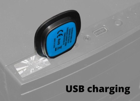 Cattara Czapka ARMY z latarką LED, ładowanie przez USB
