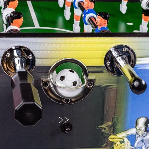 GamesPlanet Stół Piłkarski Profi Leeds 140 x 73 x 87cm Cyber