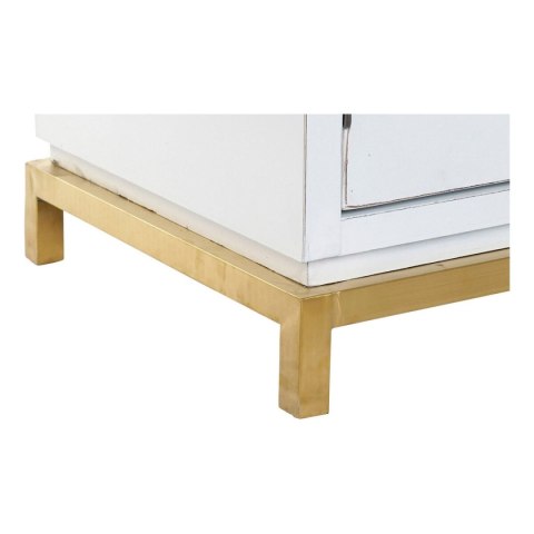 Kredens DKD Home Decor Kamakura Biały Złoty Metal Topola 150 x 50 x 80 cm (150 x 50 x 80 cm)