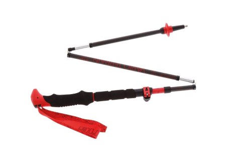 Kije dla dorosłych VIKING Spider FS Trekking czerwone UNI