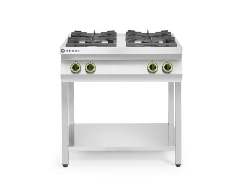 Kuchnia gazowa 4-palnikowa Kitchen Line na podstawie otwartej szer. 800mm gł. 700mm