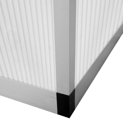 Szklarnia ogrodowa ze wzmacnianą aluminium ramą, 6,05 m²