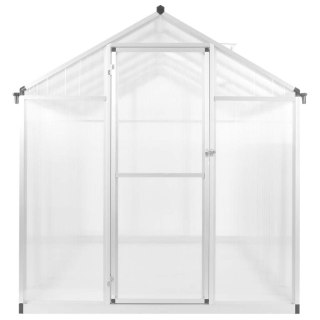 Szklarnia z aluminiową ramą, 421x190x195 cm, 15,6 m³