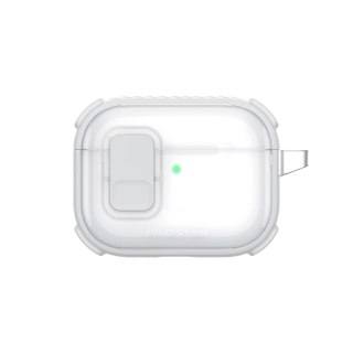 Etui do słuchawek AirPods Pro 3 Titan Pro Mag Case Clear - białe