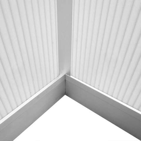 Szklarnia ogrodowa ze wzmacnianą, aluminiową ramą, 9,025 m²