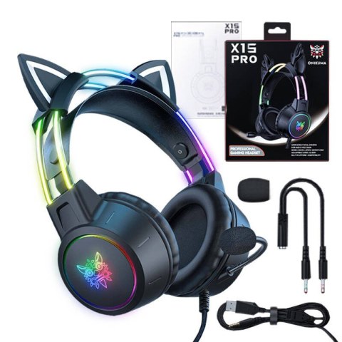 Słuchawki gamingowe ONIKUMA X15 PRO (czarne)