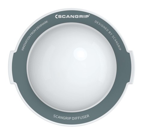 Dyfuzor rozpraszający światło lamp roboczych SCANGRIP DIFFUSER 03.5750 do lamp NOVA 4 i MULTIMATCH 3