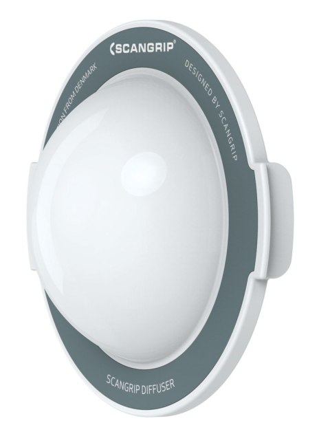 Dyfuzor rozpraszający światło lamp roboczych SCANGRIP DIFFUSER 03.5750 do lamp NOVA 4 i MULTIMATCH 3
