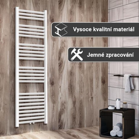 AQUAMARIN Grzejnik łazienkowy pionowy 1600 x 600 mm