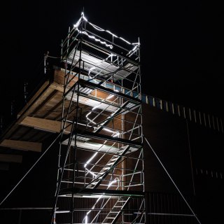 Budowlana Taśma LED na rusztowania 15 m 15000 lm ROPE LIGHT 15 03.5818 SCANGRIP