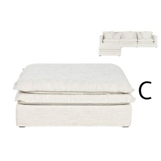 Moduł sofy Home ESPRIT Beżowy 110 X 110 X 48 CM