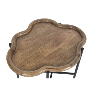 Stolik Home ESPRIT Brązowy Czarny 60 X 50 X 47 CM