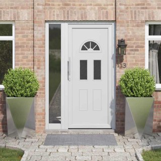 Donica 2 pcs Srebrny 50 x 50 x 75 cm Stal nierdzewna