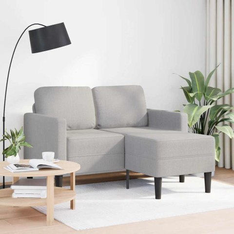 Sofa 2-osobowa z szezlongiem w kształcie litery L Cloud Grey
