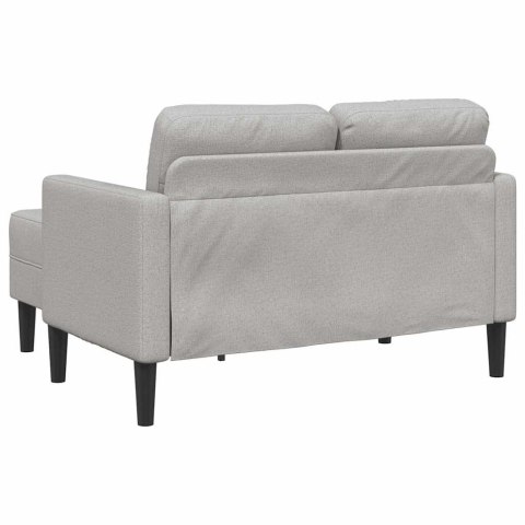 Sofa 2-osobowa z szezlongiem w kształcie litery L Cloud Grey