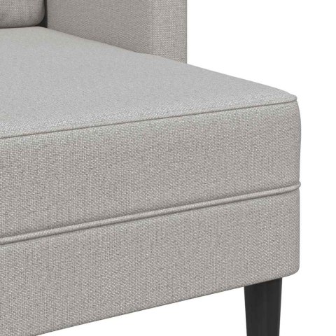 Sofa 2-osobowa z szezlongiem w kształcie litery L Cloud Grey