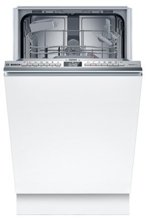 Zmywarka BOSCH SPH4EKX17E do zabudowy w pełni zintegrowana, 45 cm, zawiasy ślizgowe Vario