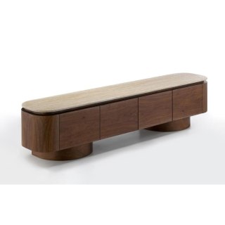 MebleTV Home ESPRIT Brązowy Beżowy 200 X 40 X 45 CM