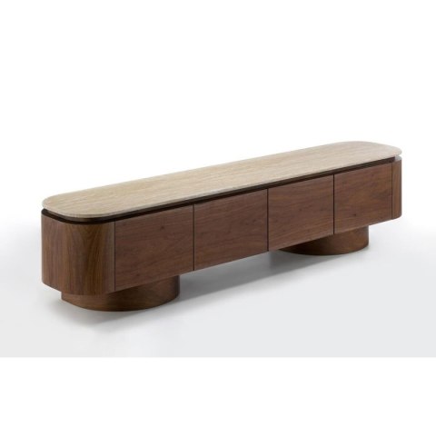 MebleTV Home ESPRIT Brązowy Beżowy 200 X 40 X 45 CM