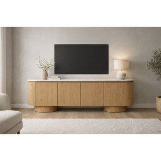 MebleTV Home ESPRIT Jasnobrązowy 200 X 40 X 45 CM